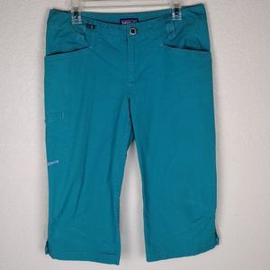 Patagonia Teal Capris